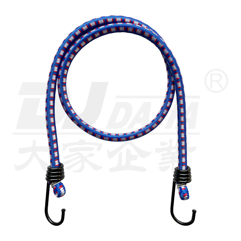 8 mm bungee šňůry s ocelovým háčkem, kulatý bungee šňůry pro kolo